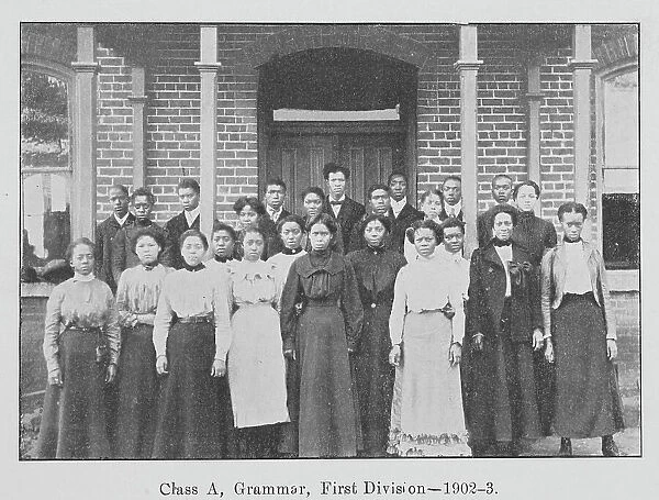 Class A, Grammar, First Division- 1902-3, 1903. Creator: Unknown