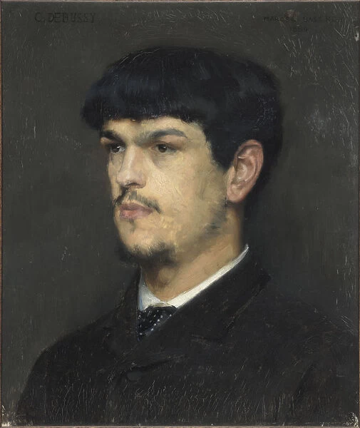 Claude Debussy. Artist: Baschet, Marcel Andre (1862-1941)