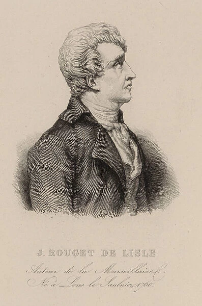 Claude Joseph Rouget de Lisle (1760-1836), 1830s