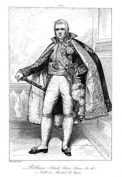 Claude Victor Perrin (1764-1841), duc de Belluno, 1839. Artist: A Migneret