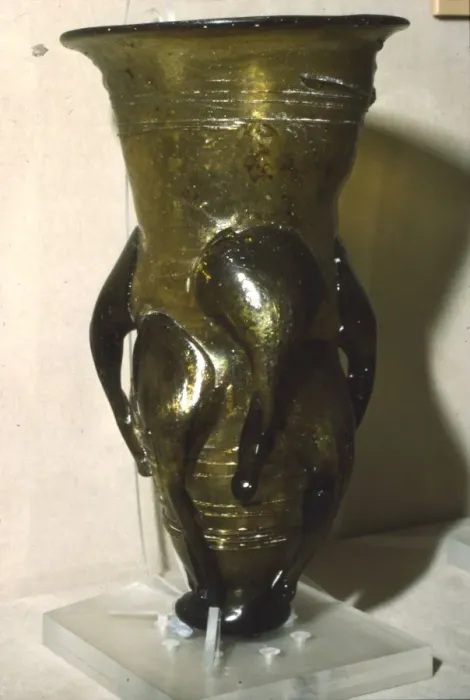 Framed Print : Claw Beaker from an Anglo-Saxon grave at Lyminge, Kent, 5th century Framed Print : Claw Beaker from an Anglo-Saxon grave at Lyminge, Kent, 5th century