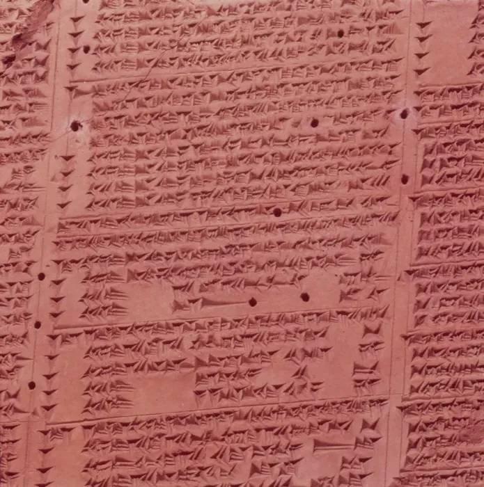 Framed Print : Clay Cuneiform Tablet. 7th century BC Framed Print : Clay Cuneiform Tablet. 7th century BC