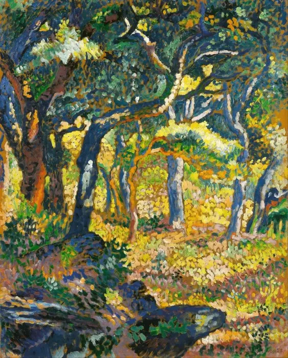 Framed Print : Clearing in Provence, c. 1906 Framed Print : Clearing in Provence, c. 1906
