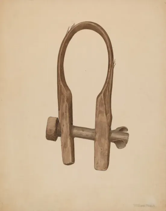 Framed Print : Cleaver, 1935 / 1942. Creator: William Frank Framed Print : Cleaver, 1935 / 1942. Creator: William Frank