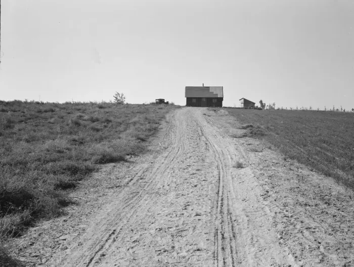 Framed Print : The Cleaver home, Malheur County, Oregon, 1939. Creator: Dorothea Lange Framed Print : The Cleaver home, Malheur County, Oregon, 1939. Creator: Dorothea Lange