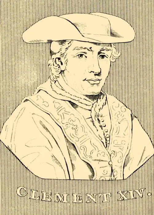 Framed Print : Clement XIV, (1705-1774, 1830. Creator: Unknown Framed Print : Clement XIV, (1705-1774, 1830. Creator: Unknown