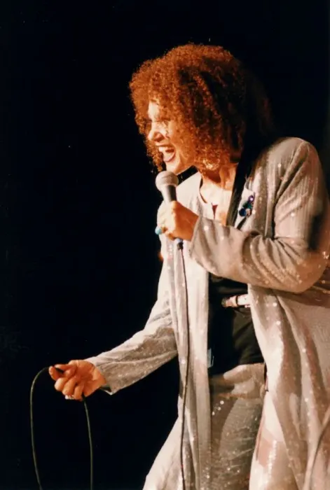 Framed Print : Cleo Laine, Brecon Jazz Festival, 1995. Creator: Brian Foskett Framed Print : Cleo Laine, Brecon Jazz Festival, 1995. Creator: Brian Foskett