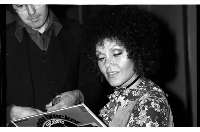 Framed Print : Cleo Laine, London, 1971. Artist: Brian O Connor Framed Print : Cleo Laine, London, 1971. Artist: Brian O Connor