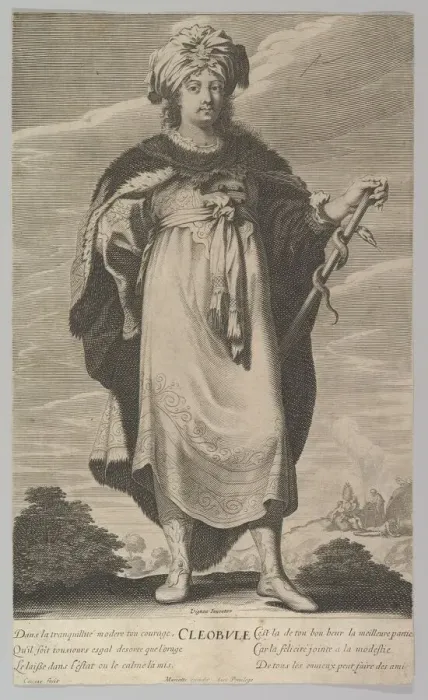 Framed Print : Cleobule, ca. 1639-40. Creators: Jean Couvay, Abraham Bosse Framed Print : Cleobule, ca. 1639-40. Creators: Jean Couvay, Abraham Bosse