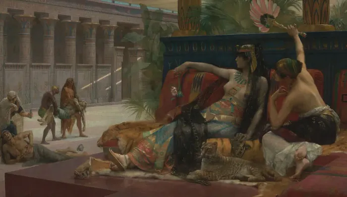 Framed Print : Cleopatra, 1887. Creator: Alexandre Cabanel Framed Print : Cleopatra, 1887. Creator: Alexandre Cabanel