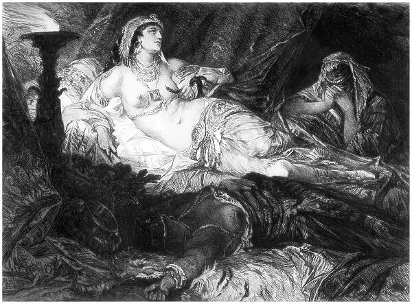 Cleopatra, c1880-1882.Artist: W Unger