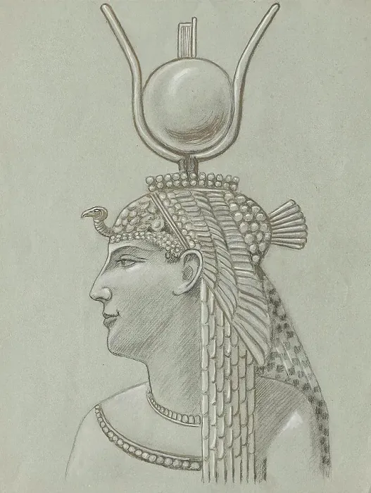 Framed Print : Cleopatra, undated. (c1910s) Creator: Franz von Matsch Framed Print : Cleopatra, undated. (c1910s) Creator: Franz von Matsch
