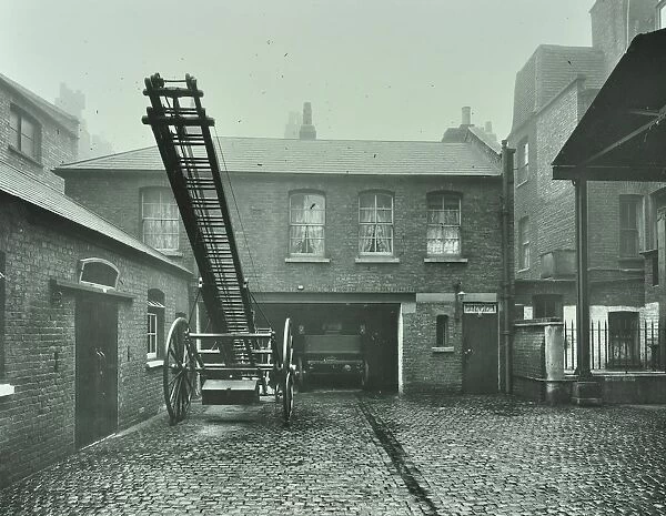 Clerkenwell Fire Station, No 44 Rosebery Avenue, Finsbury, London, 1910