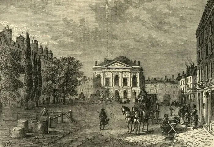 Framed Print : Clerkenwell Green in 1789, (c1872). Creator: Unknown Framed Print : Clerkenwell Green in 1789, (c1872). Creator: Unknown