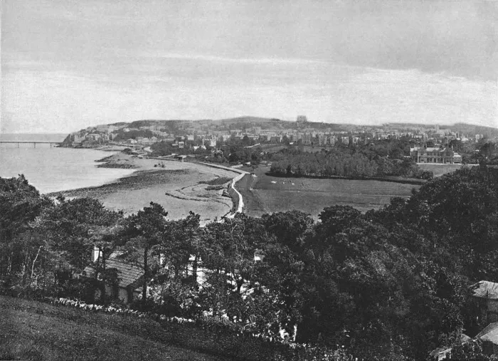 Framed Print : Clevedon, c1896. Artist: Frith & Co