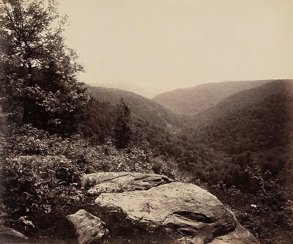 Cliff View, Summit of Alleghenies, c. 1895. Creator: William H Rau