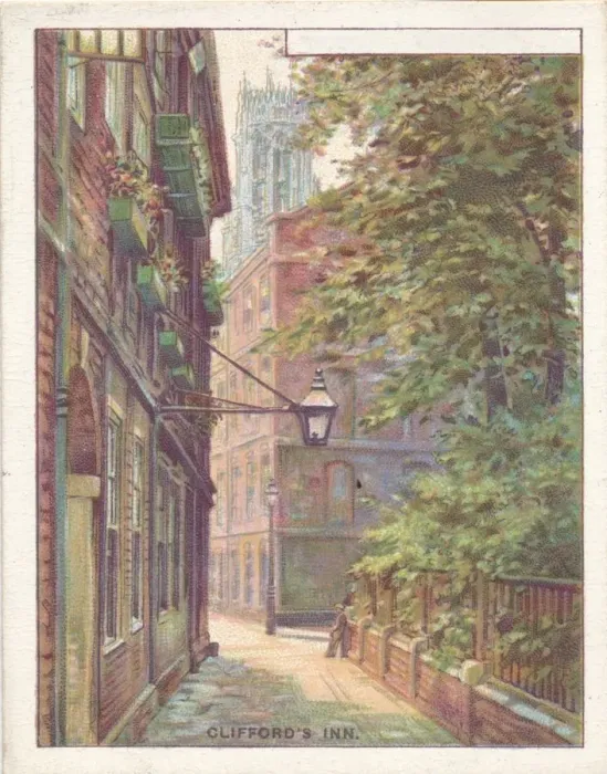 Framed Print : Cliffords Inn, 1929 Framed Print : Cliffords Inn, 1929