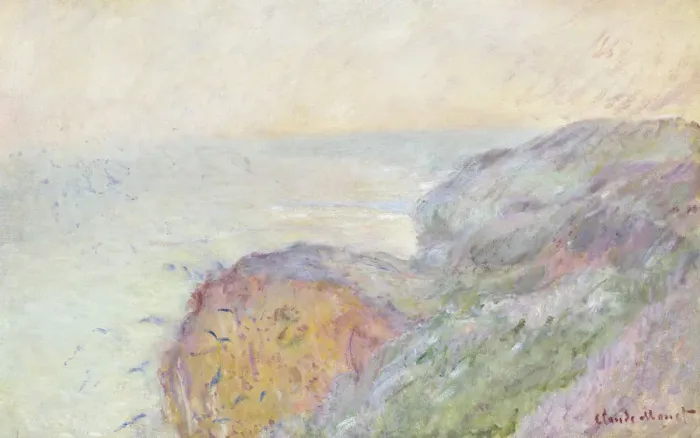 Framed Print : Cliffs near Dieppe, 1897. Creator: Monet, Claude (1840-1926) Framed Print : Cliffs near Dieppe, 1897. Creator: Monet, Claude (1840-1926)