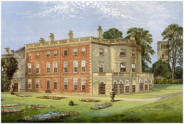 Clifton Hall, Nottinghamshire, home of Baronet Clifton, c1880