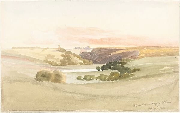 Clifton from Kingsweston, 1830. Creator: James Bulwer