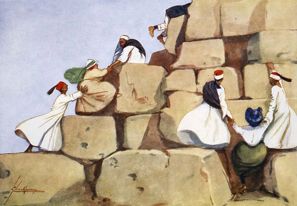 The Climbers, 1908. Artist: Lance Thackeray
