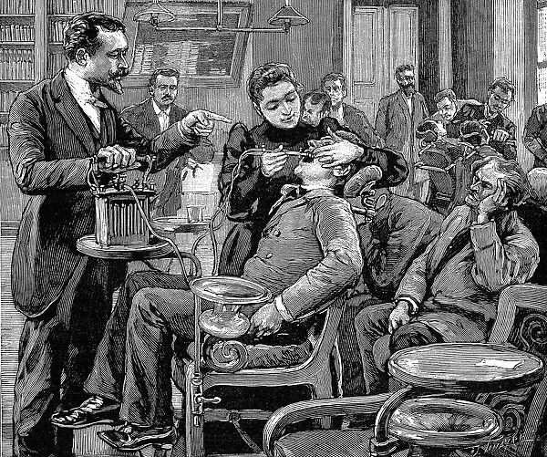 Clinic at the School of Dentistry, Paris, 1892