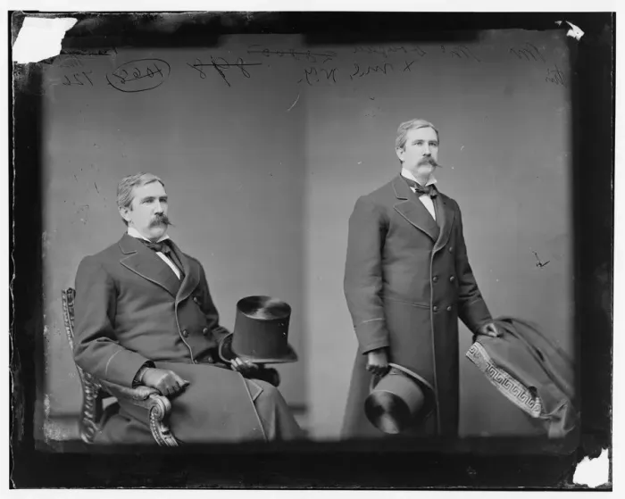 Framed Print : Clinton Dugald MacDougall of New York, 1865-1880. Creator: Unknown Framed Print : Clinton Dugald MacDougall of New York, 1865-1880. Creator: Unknown