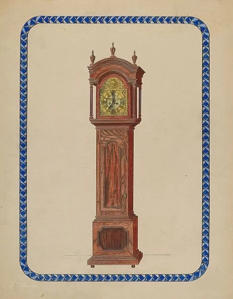 Clock, 1936. Creator: John Dieterich