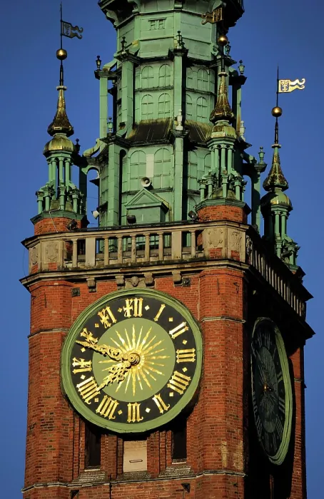 Framed Print : Clock Detail, Town Hall, Gdansk, Poland, 14th century (2015). Creator: Unknown Framed Print : Clock Detail, Town Hall, Gdansk, Poland, 14th century (2015). Creator: Unknown