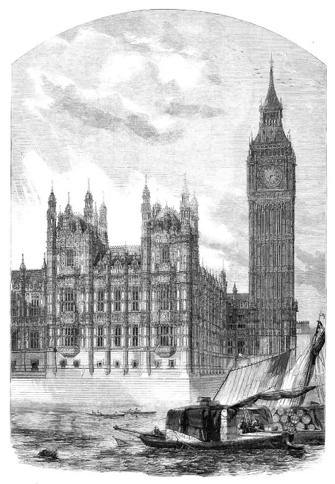Framed Print : The Clock-Tower and Speaker's Residence, New Houses of Parliament, 1857. Creator: J. & A.W.. The Clock-Tower and Speaker's Residence, New Houses of Parliament, 1857. Creator: J. & A.W Framed Print : The Clock-Tower and Speaker's Residence, New Houses of Parliament, 1857. Creator: J. & A.W.. The Clock-Tower and Speaker's Residence, New Houses of Parliament, 1857. Creator: J. & A.W