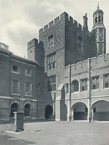 Cloisters and College Library, 1926