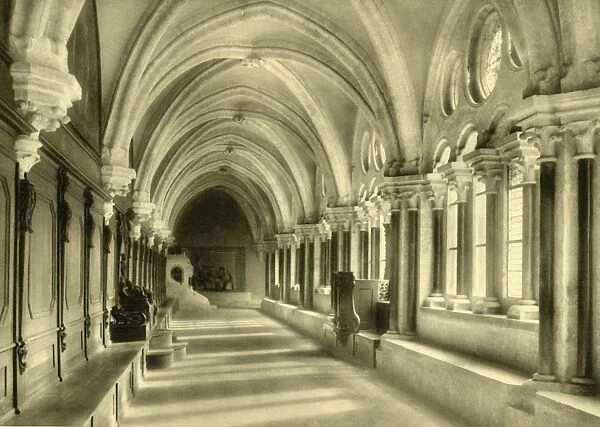 Cloisters, Heiligenkreuz Abbey, Lower Austria, c1935. Creator: Unknown