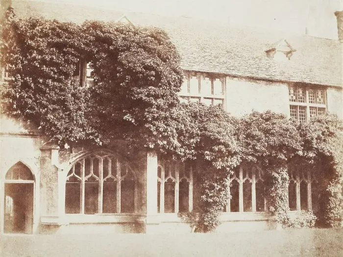 Framed Print : Cloisters of Lacock Abbey, c.1844. Creator: William Henry Fox Talbot Framed Print : Cloisters of Lacock Abbey, c.1844. Creator: William Henry Fox Talbot