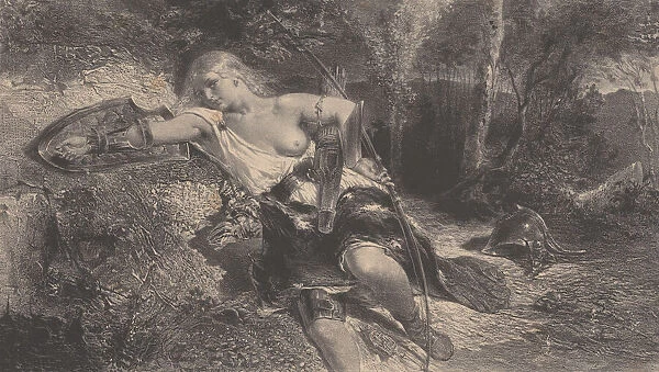 Clorinde, 1847. Creator: Celestin Nanteuil