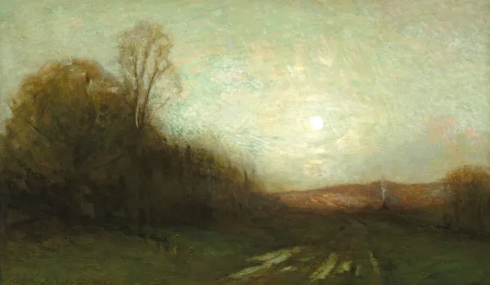 Framed Print : The Close of Day, n. d. Creator: Charles Melville Dewey Framed Print : The Close of Day, n. d. Creator: Charles Melville Dewey