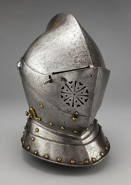Close Helmet for Foot Tournament at the Barriers, Augsburg, 1591