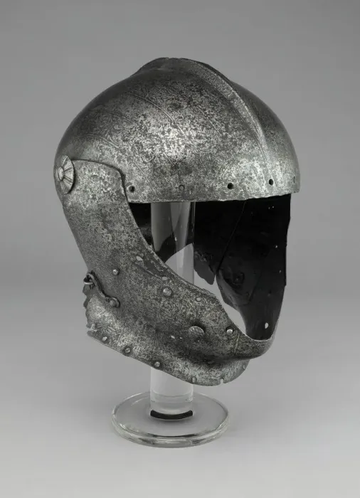 Framed Print : Close Helmet, Milan, c. 1510 / 15. Creator: Domenico dei Barini Framed Print : Close Helmet, Milan, c. 1510 / 15. Creator: Domenico dei Barini