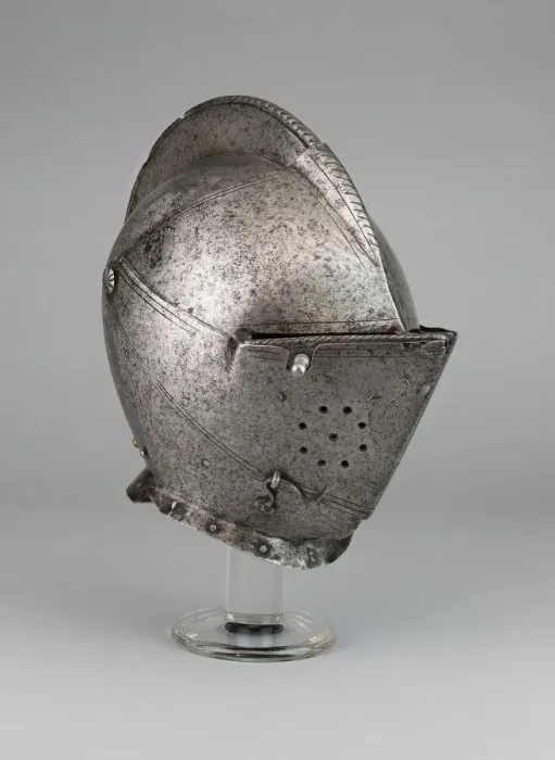 Framed Print : Close Helmet, Northern Italy, c. 1580. Creator: Unknown Framed Print : Close Helmet, Northern Italy, c. 1580. Creator: Unknown