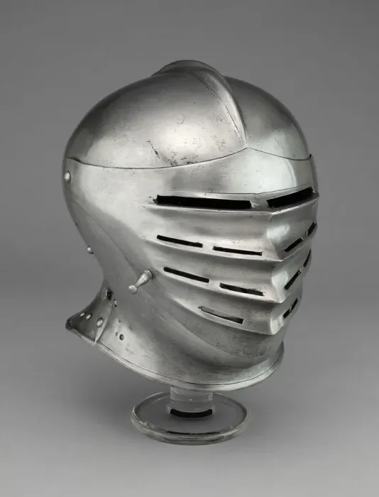 Framed Print : Close Helmet, Southern Germany, 1520. Creator: Unknown Framed Print : Close Helmet, Southern Germany, 1520. Creator: Unknown