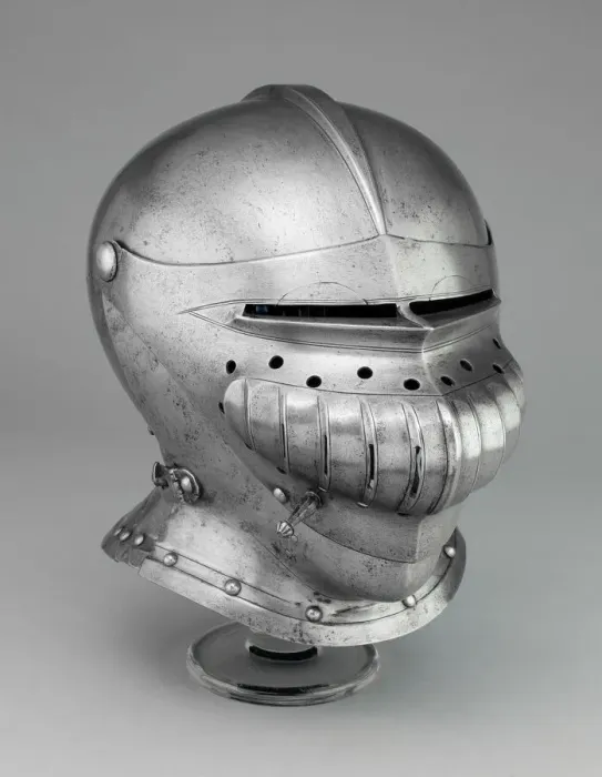 Framed Print : Close Helmet, Southern Germany, 1510 / 20. Creator: Unknown Framed Print : Close Helmet, Southern Germany, 1510 / 20. Creator: Unknown