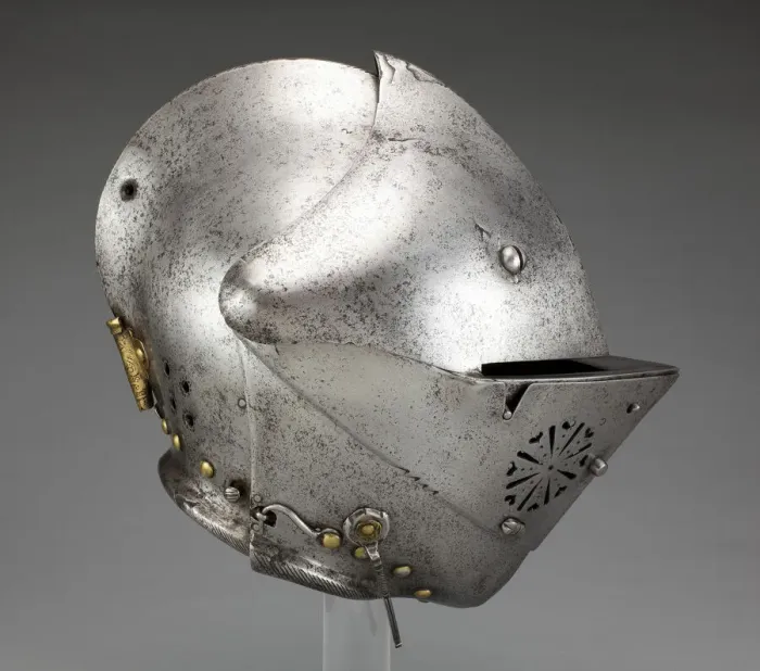 Framed Print : Close Helmet for the Tourney, Augsburg, c. 1580. Creator: Unknown Framed Print : Close Helmet for the Tourney, Augsburg, c. 1580. Creator: Unknown