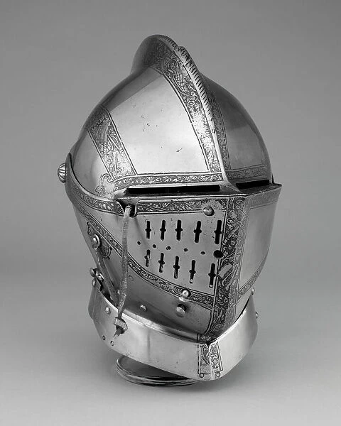 Close Helmet for the Tourney, Landshut, c. 1560. Creator: Unknown