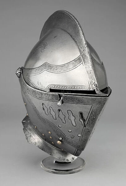 Close Helmet for the Tourney, Nuremberg, 1550  /  60. Creator: Unknown
