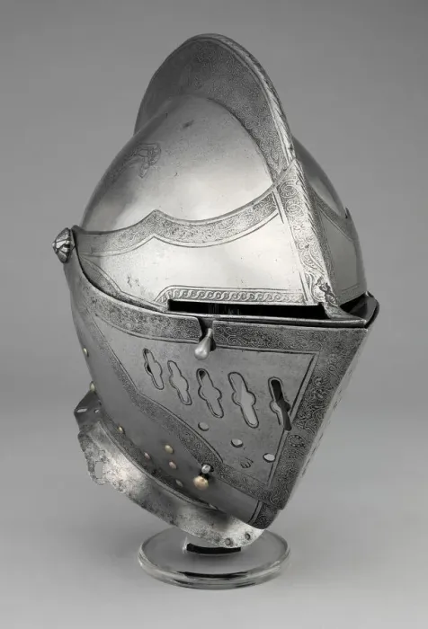 Framed Print : Close Helmet for the Tourney, Nuremberg, 1550 / 60. Creator: Unknown Framed Print : Close Helmet for the Tourney, Nuremberg, 1550 / 60. Creator: Unknown