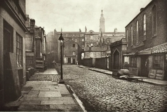 Framed Print : Close No. 157 Bridgegate (#34), Printed 1900. Creator: Thomas Annan Framed Print : Close No. 157 Bridgegate (#34), Printed 1900. Creator: Thomas Annan