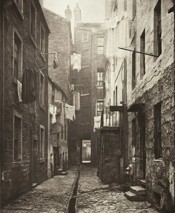 Framed Print : Close No. 75 High Street (#12), Printed 1900. Creator: Thomas Annan Framed Print : Close No. 75 High Street (#12), Printed 1900. Creator: Thomas Annan
