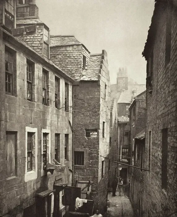 Framed Print : Close Nos. 97 & 103 Saltmarket (#28), Printed 1900. Creator: Thomas Annan. Close Nos. 97 & 103 Saltmarket (#28), Printed 1900. Creator: Thomas Annan