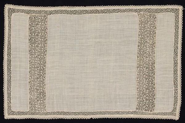 Cloth with Winged and Two-Tailed Animals, 17th-18th century. Creator: Unknown