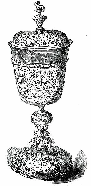 Clothworkers Company's Cup (Pepys's), 1850. Creator: Unknown