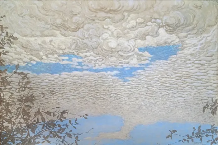 Framed Print : Cloud, 1906. Creator: Lindh; Bror (1877-1941) Framed Print : Cloud, 1906. Creator: Lindh; Bror (1877-1941)
